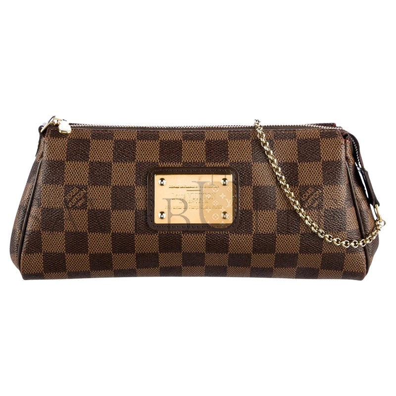 LOUIS VUITTON DAMIER EBENE EVA CLUTCH BAG M55214 (25*13*4cm)